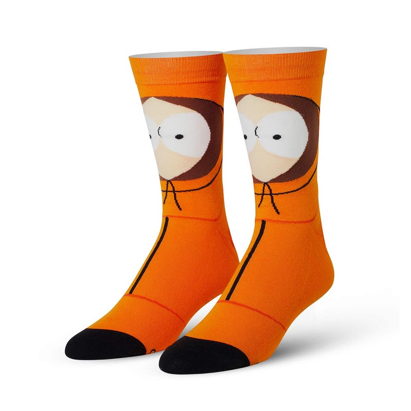 Odd Sox جوارب أود سوكس - جوارب كيني من ساوث بارك - جوارب كرتونية مرخصة رسمياً للرجال والنساء - حجم كبير مريح من مزيج القطن - هدية مضحكة لمحبي الرسوم المتحركة البالغين - Image 2